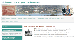 Desktop Screenshot of canberrastamps.org